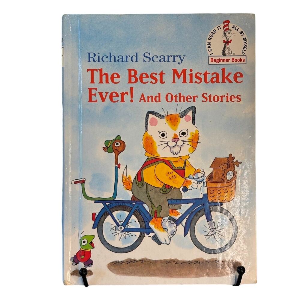 1984 First Ed/Printing Richard Scarry The Best Mistake Ever! BCE, Hardcover